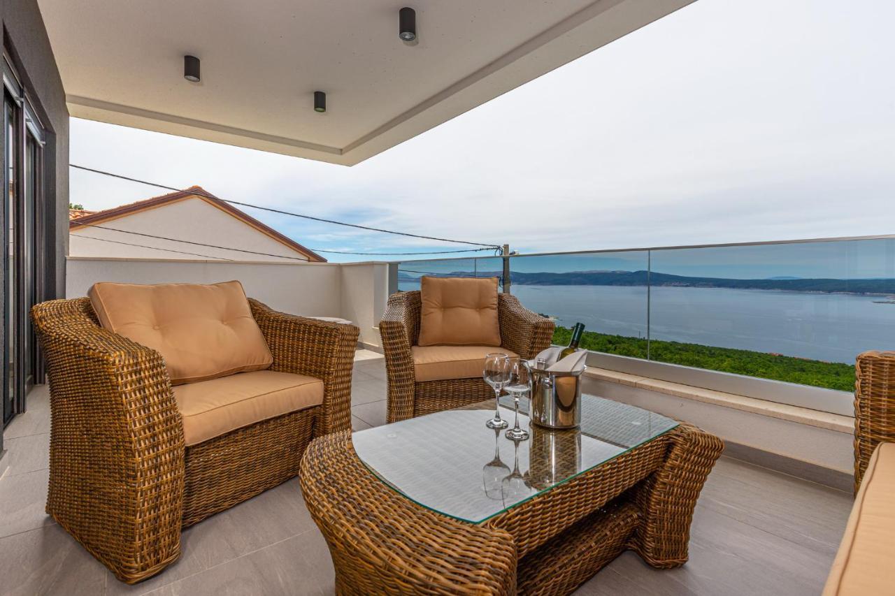 Villa Marassi With Heated Pool, Hot Tub And Sauna Crikvenica Ngoại thất bức ảnh