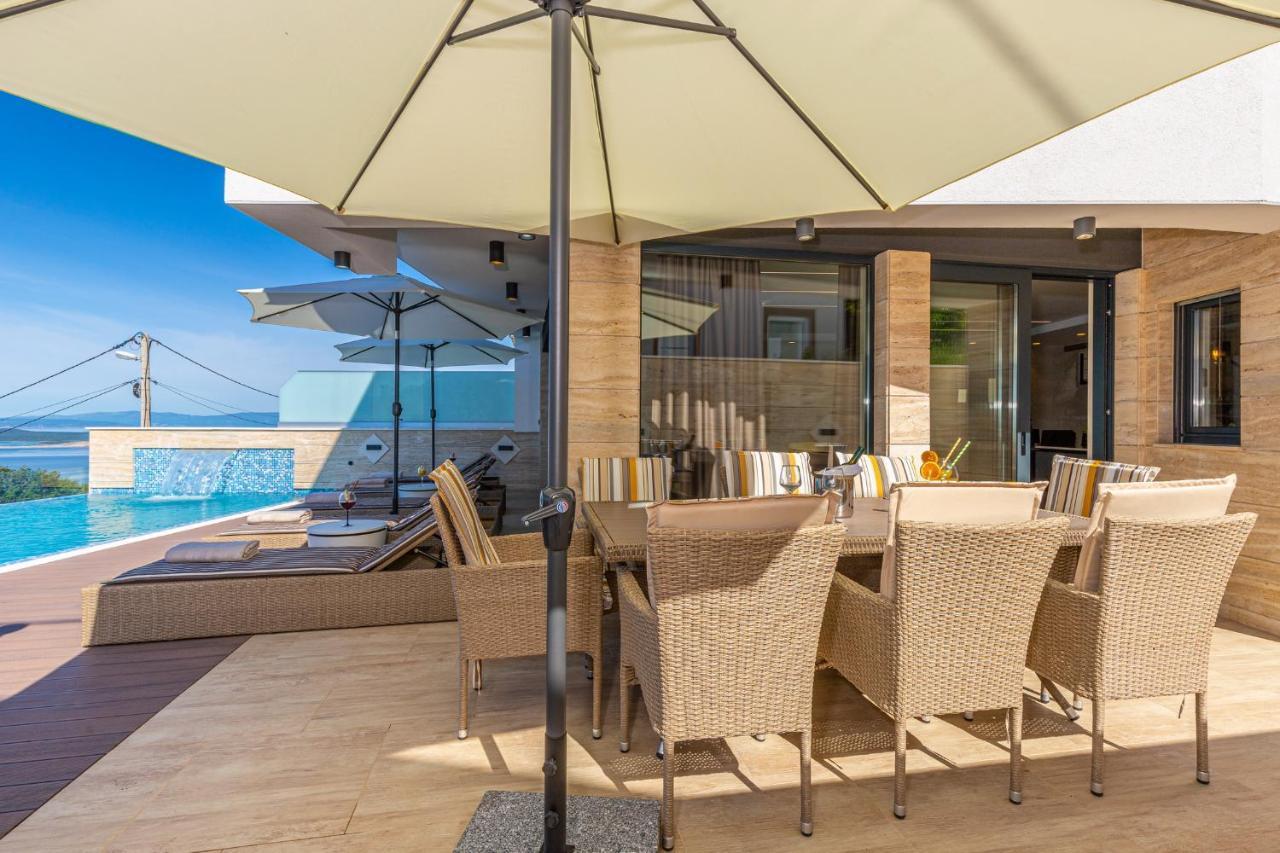 Villa Marassi With Heated Pool, Hot Tub And Sauna Crikvenica Ngoại thất bức ảnh